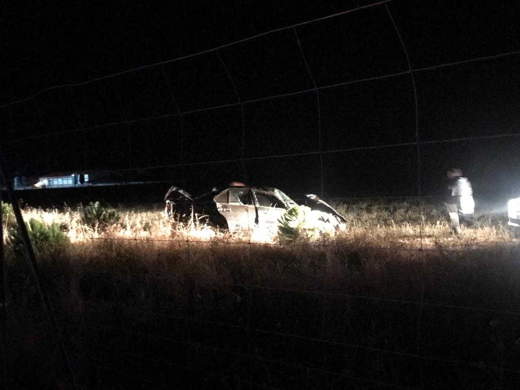 Sufre un accidente an la CL-621 y abandona el vehículo