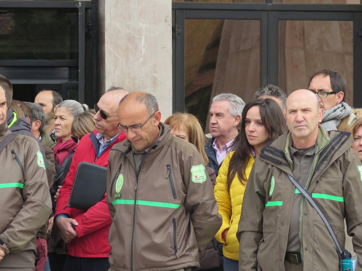 Fotos: Concentración de agentes forestales en León