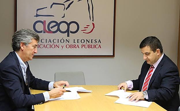 Aleop y Asefa Seguros unen fuerzas en beneficio de los empresarios de la construcción de la provincia