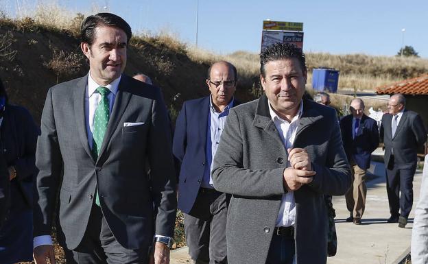 El consejero de Fomento y Medio Ambiente, Juan Carlos Suárez-Quiñones.