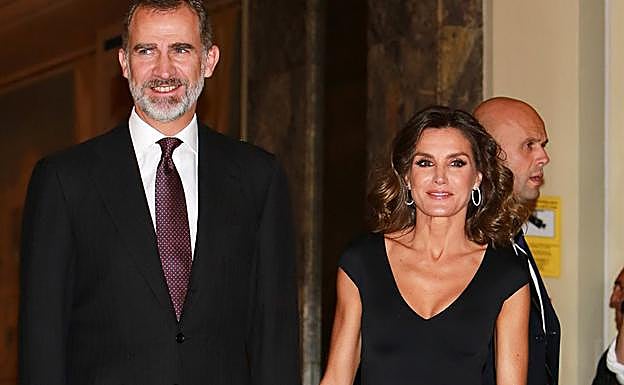 Los Reyes Don Felipe y Doña Letizia. 
