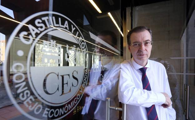 Germán Barrios, presidente del CES.