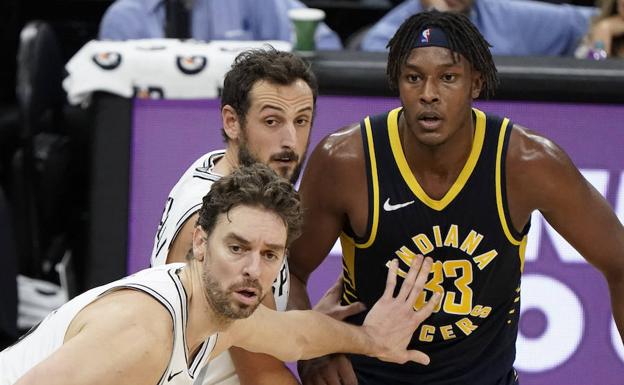 Pau Gasol, durante el partido. 