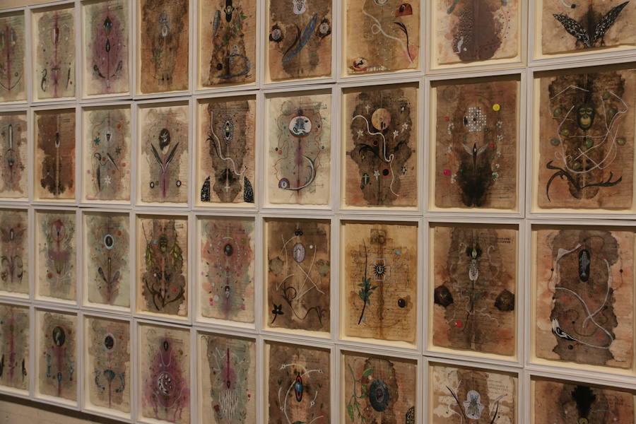 La consejera de Cultura y Turismo, María Josefa García Cirac, ha presentado los nuevos proyectos expositivos previstos para las próximas semanas en el Museo de Arte Contemporáneo de Castilla y León, que se abrirán al público a partir de este sábado: una gran muestra que recorre la producción de la pintora Teresa Gancedo desde los años setenta del siglo pasado hasta el presente; una exposición del estudio Recetas Urbanas y su fundador, el arquitecto Santiago Cirugeda, y el proyecto 'LECA. Laboratorio de Experimentación y Creación Artística', del artista Genzo P.