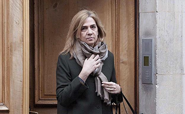 La infanta Cristina. 
