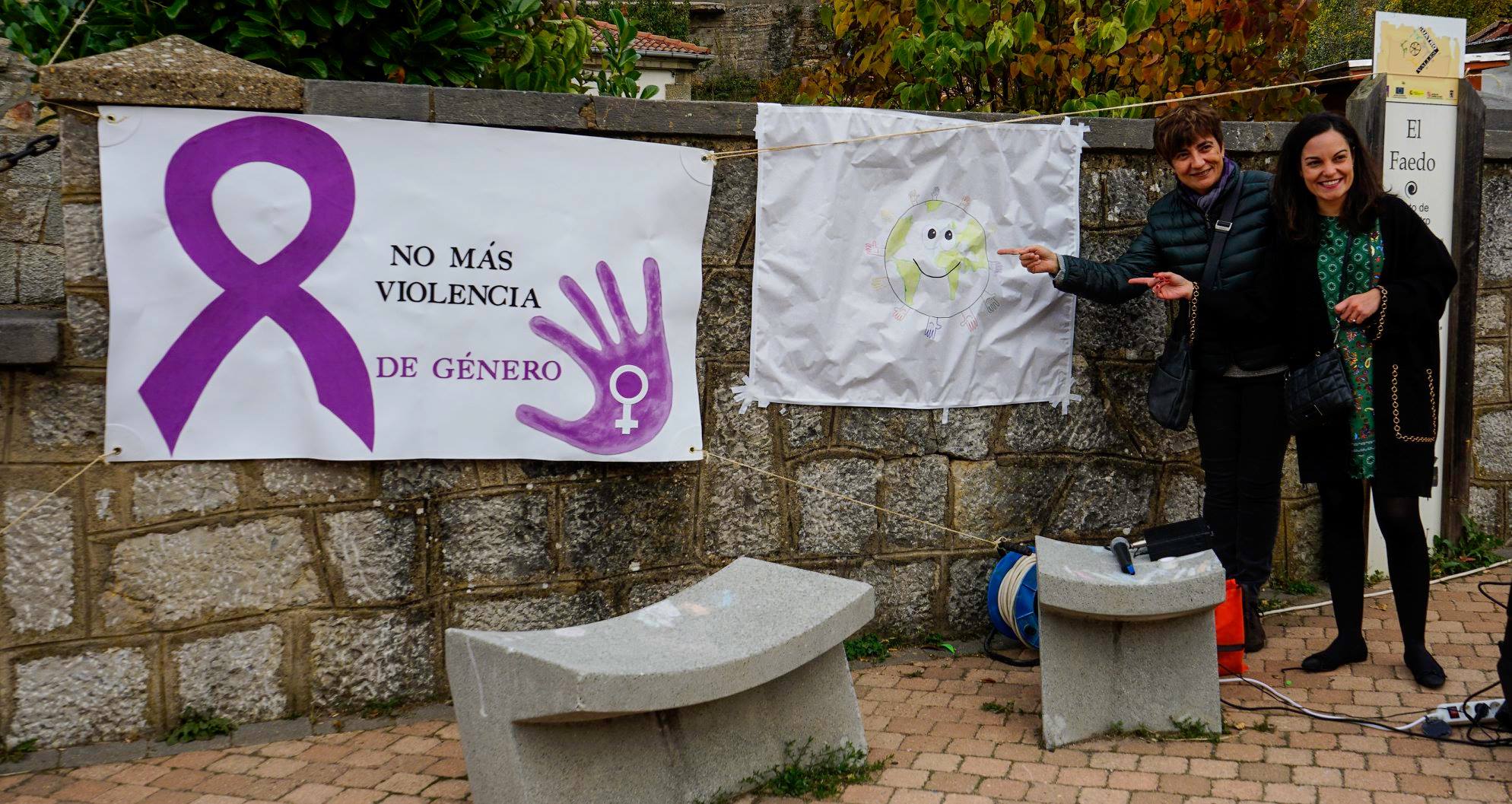 Fotos: Ciñera, contra la violencia de género