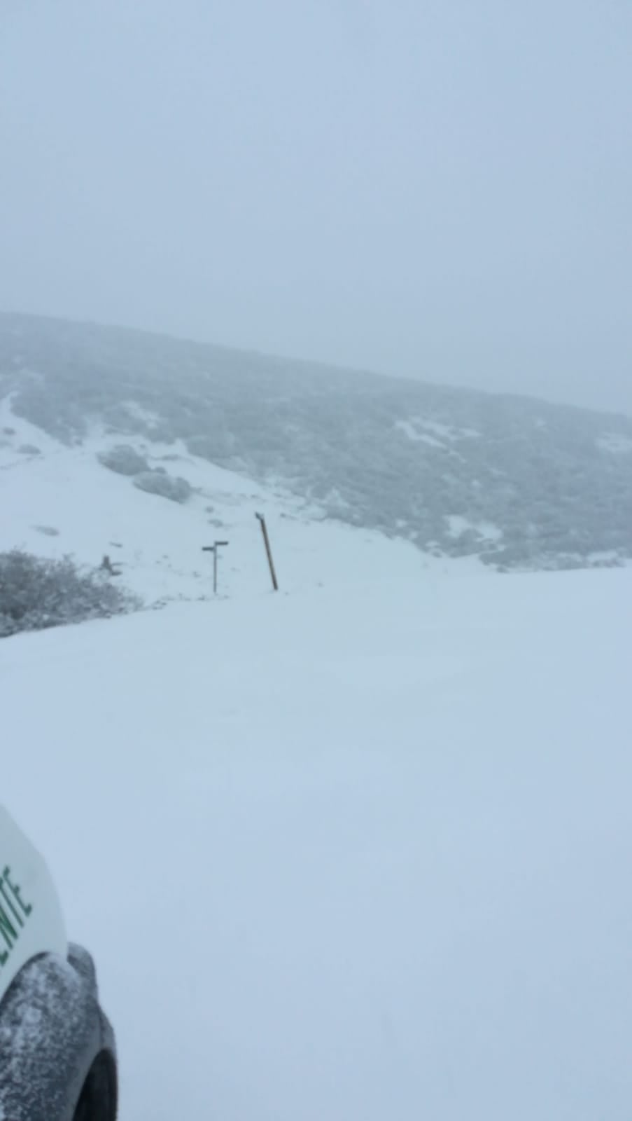 Fotos: NIeve en la vertiente leonesa de Picos de Europa