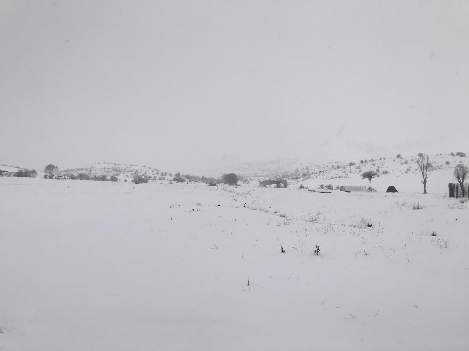 La nieve provoca numerosos problemas en las carreteras de la provincia de León