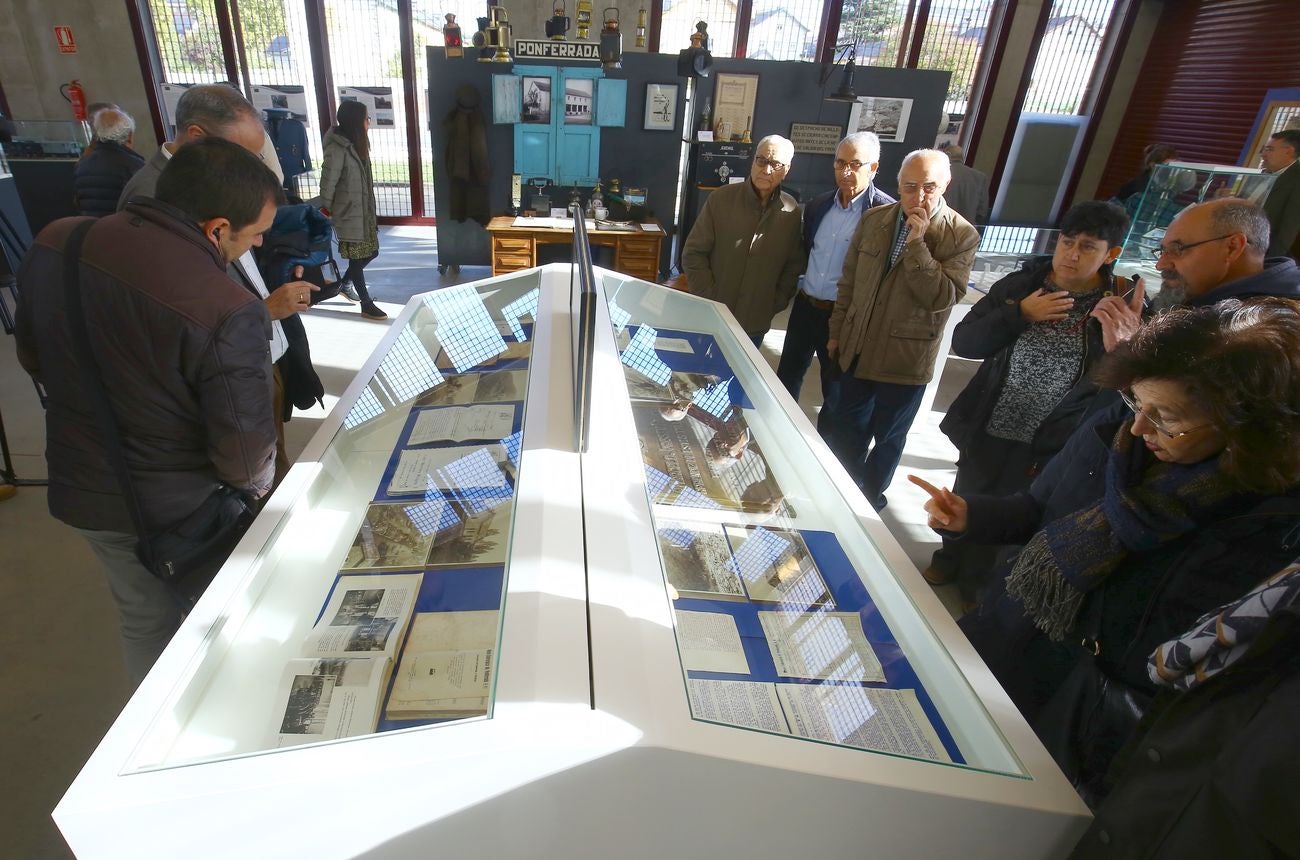 Exposición 'Del sueño de Lazurtegui a la MSP', que inaugura las jornadas 'El hierro y carbón en el Noroeste Ibérico', organizadas por la Uned de Ponferrada