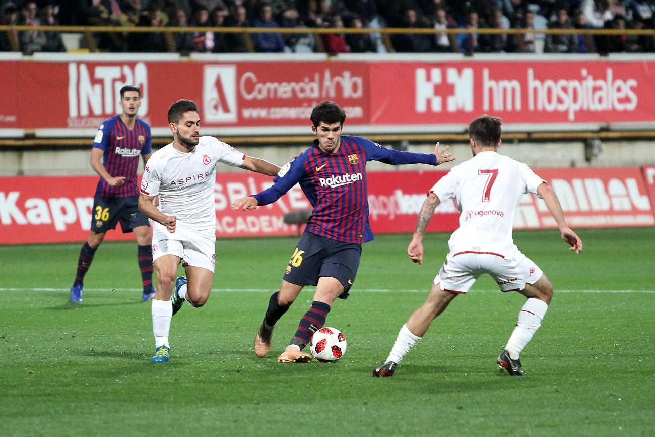 Cultural y FC Barcelona se miden en la Copa del Rey con el Reino de León como escenario.