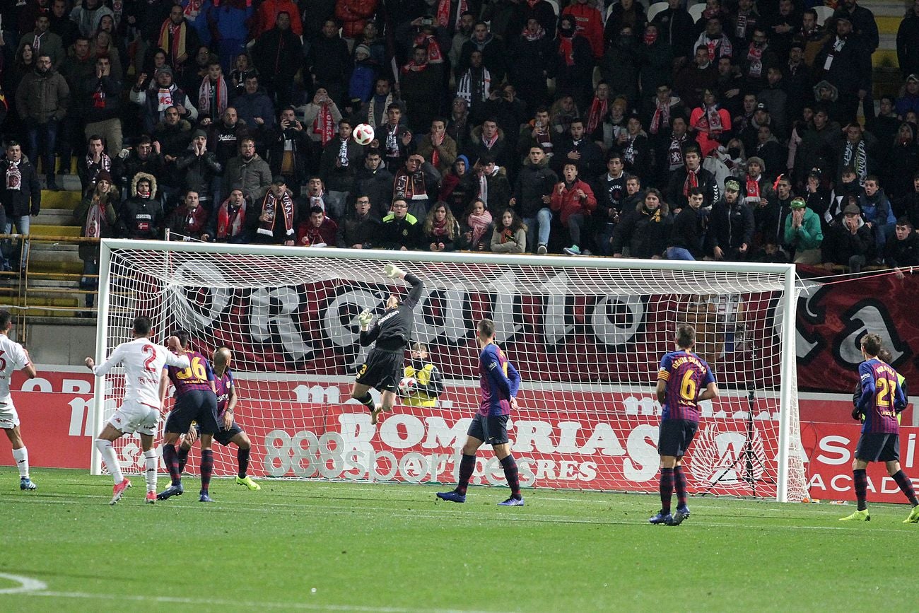 Cultural y FC Barcelona se miden en la Copa del Rey con el Reino de León como escenario.