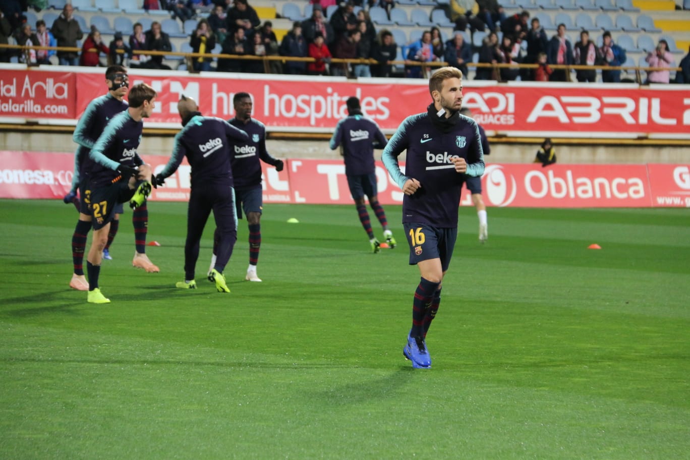 Cultural y FC Barcelona se miden en la Copa del Rey con el Reino de León como escenario.