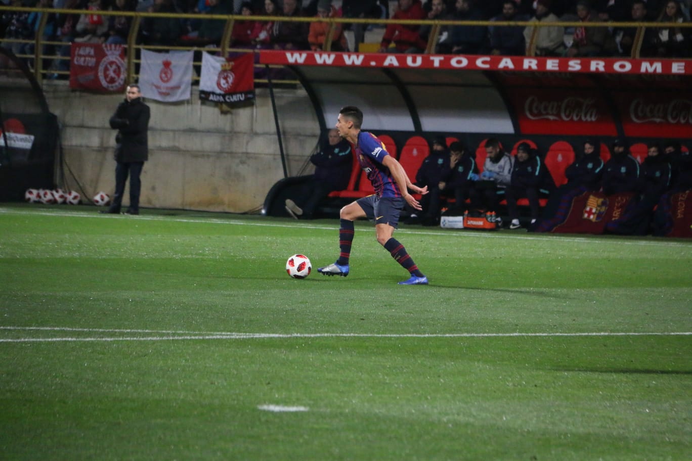 Cultural y FC Barcelona firman una buena primera mitad en el Reino de León