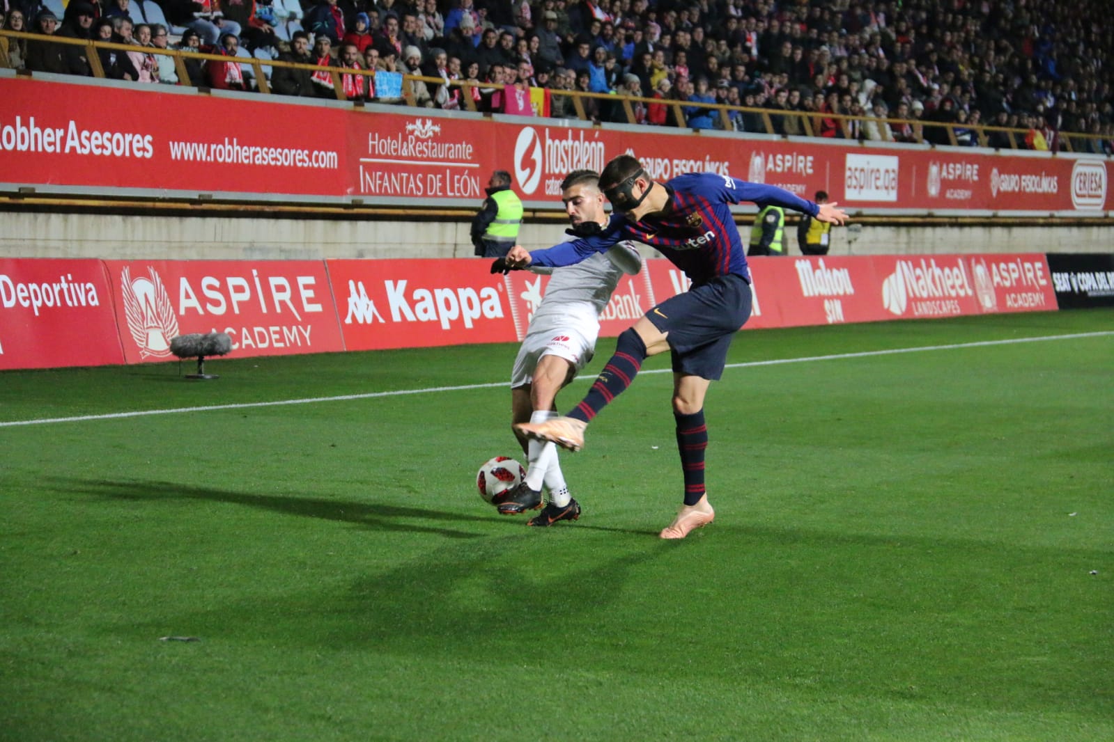 Cultural y FC Barcelona se miden en la Copa del Rey con el Reino de León como escenario.