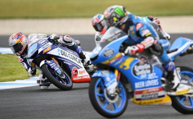 Jorge Martín, en el circuito de Sepang. 