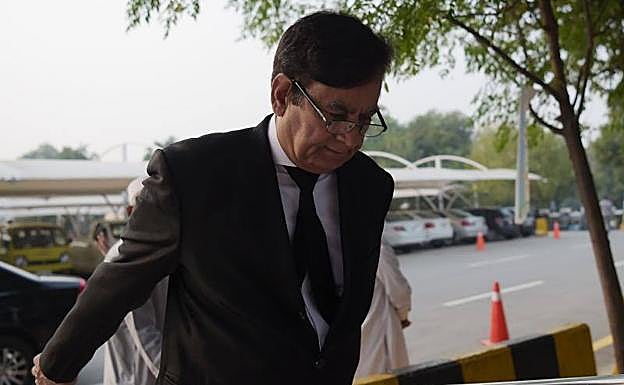 El abogado de Asia Bibi, Saif ul Mulook.