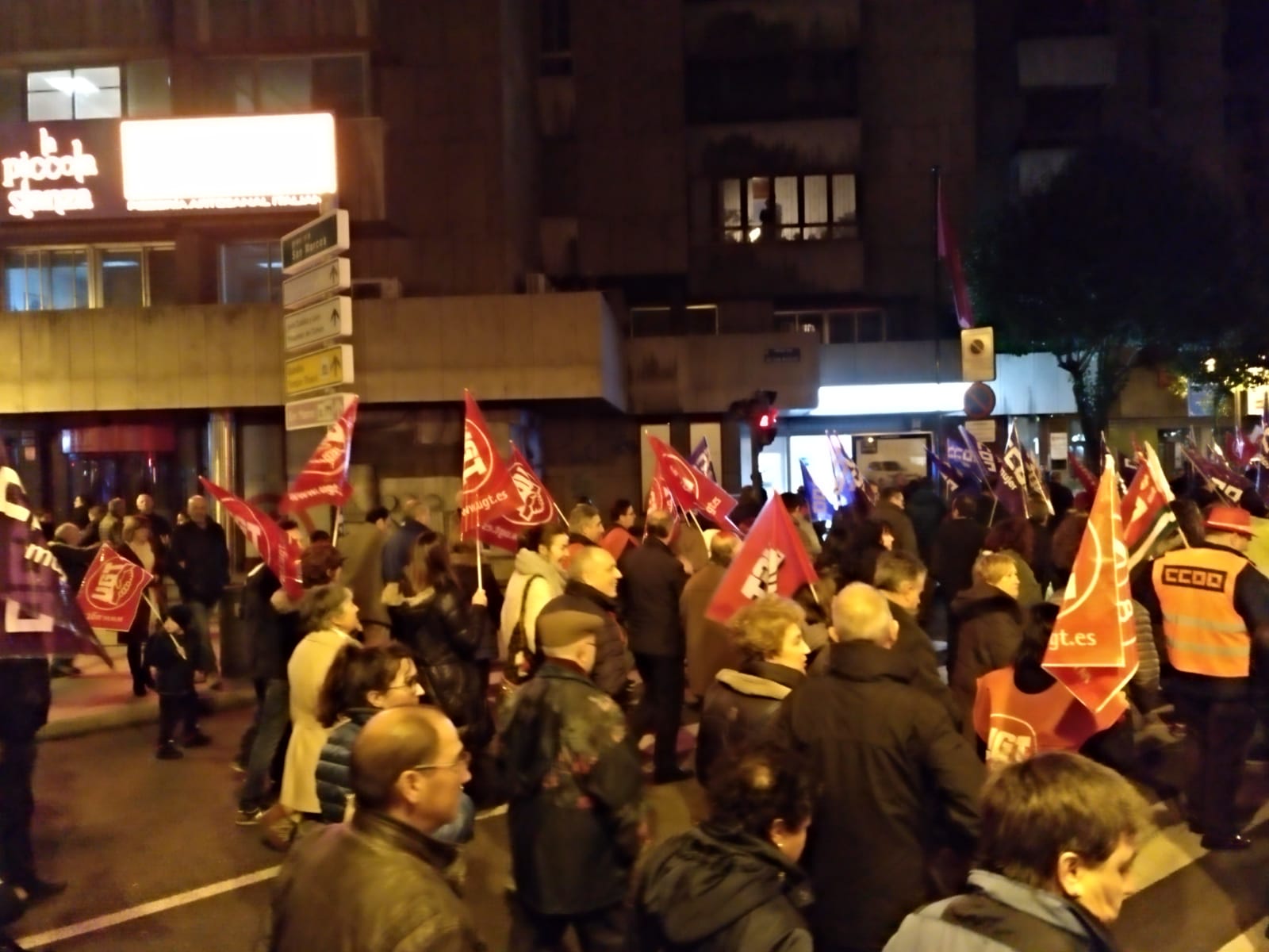 «Esto es un punto de inflexión, estamos en una situación de emergencia», aseguran los manifestantes