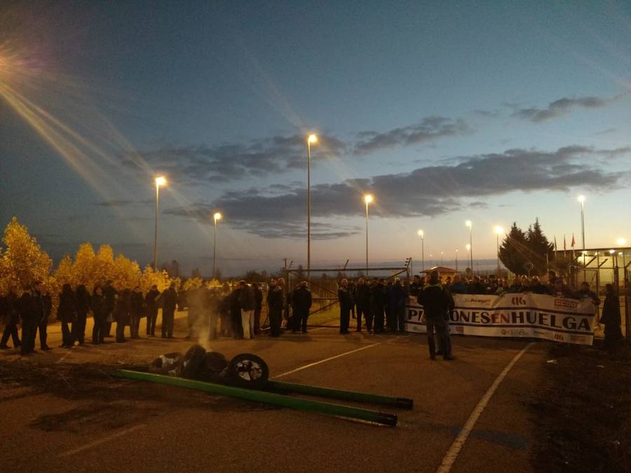 Fotos: Inicio de la huelga en la prisión de Villahierro