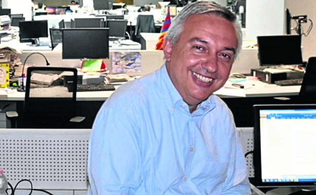 Molinari posa en la redacción de 'La Stampa'. 