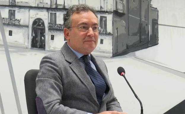 Fernando Salguero, durante la Junta de Gobierno.