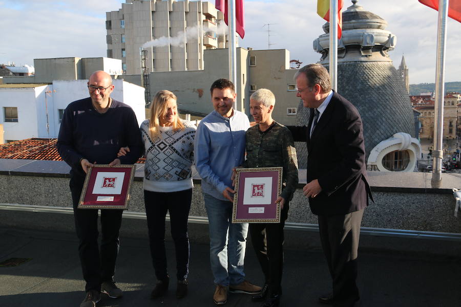 Fotos: Reunión del alcalde con los responsables de los restaurantes Estrella Michelín en León