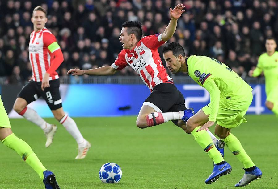 Fotos: Las mejores imágenes del PSV-Barcelona