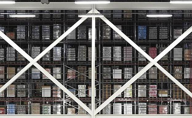 Imagen del bloque logístico de Mercadona.