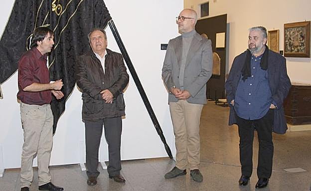 Un instante de la inauguración.