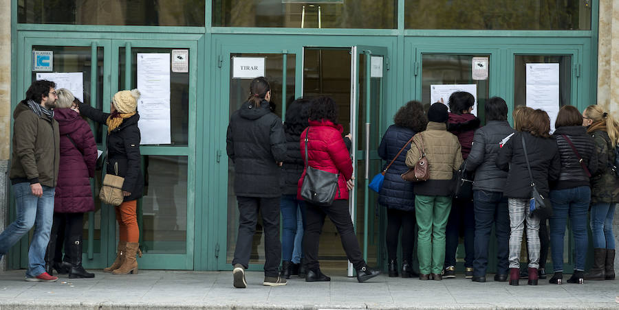 Fotos: Repetición de la oposición de personal de servicios