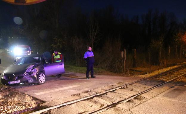 Imágen del último accidente. 