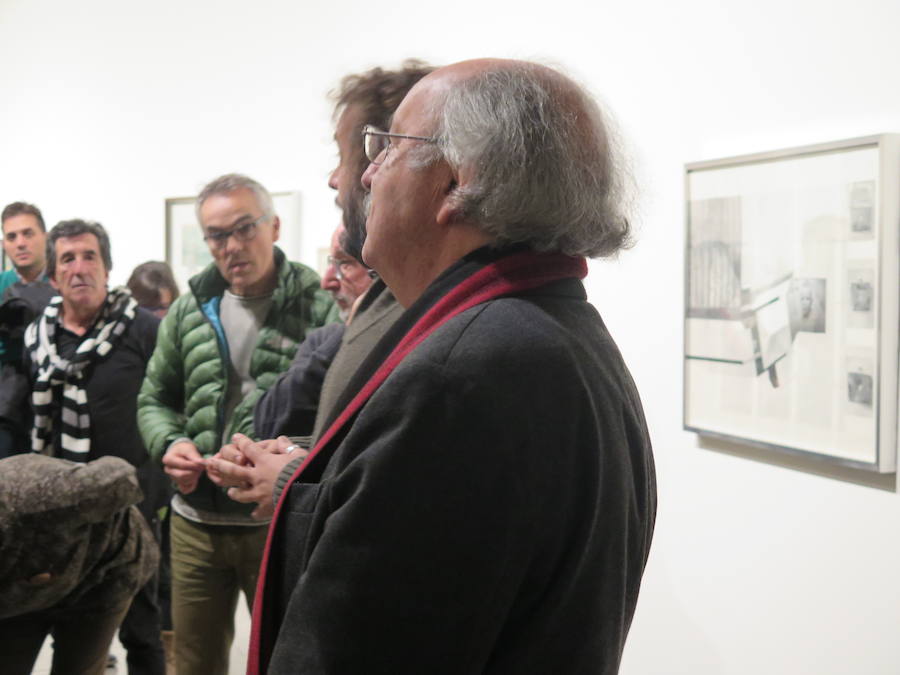 Fotos: Antonio Colinas, guía perfecto en el MUSAC