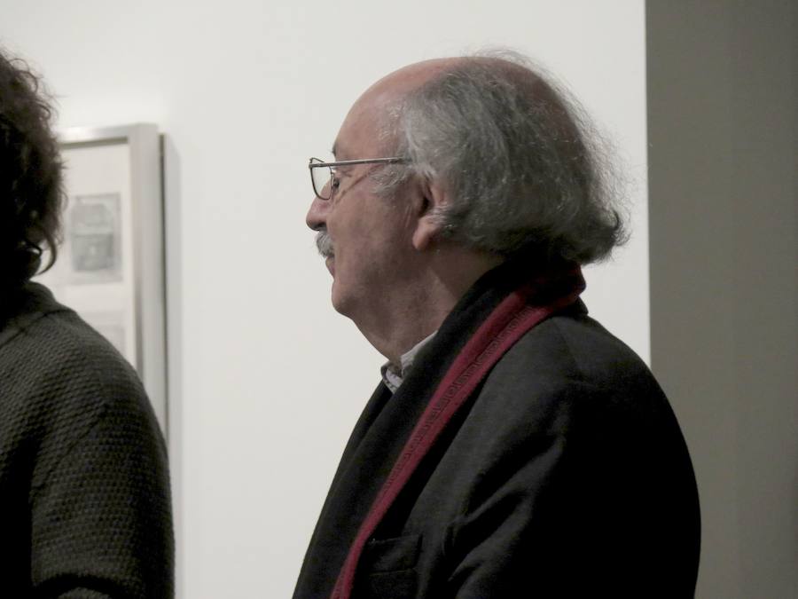 Fotos: Antonio Colinas, guía perfecto en el MUSAC