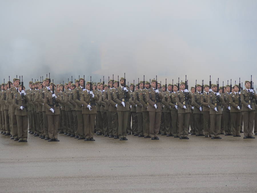 Fotos: La celebración de Santa Bárbara en la Base Conde de Gazola