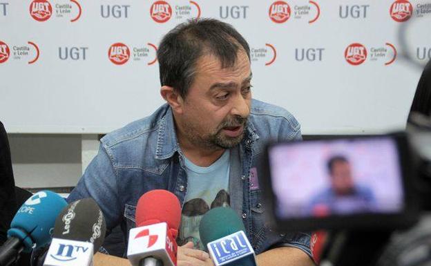 Enrique Reguero, secretario provincial de UGT.