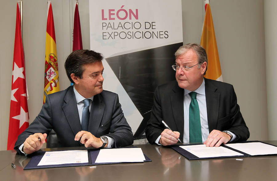 Fotos: Ayuntamiento de León e Ifema firman un convenio para la gestión del Palacio de Exposiciones