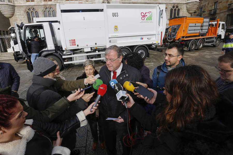 Fotos: Nueva maquinaría en el servicio de limpieza de León capital