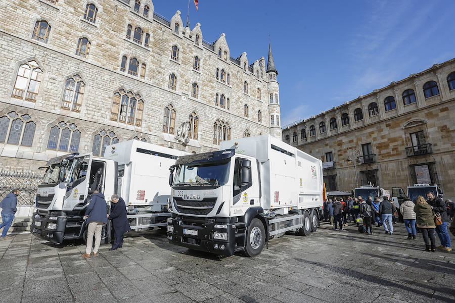 Fotos: Nueva maquinaría en el servicio de limpieza de León capital