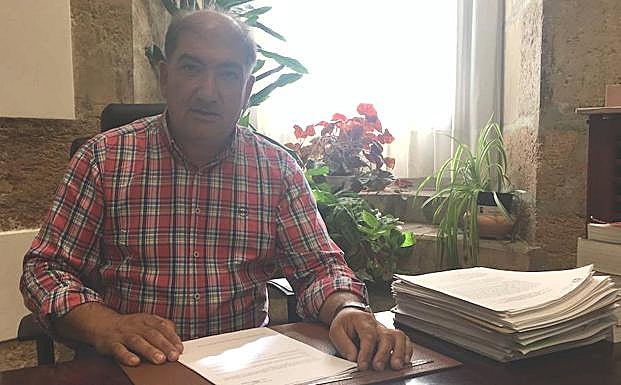 José Pellitero, alcalde de Valdefresno.