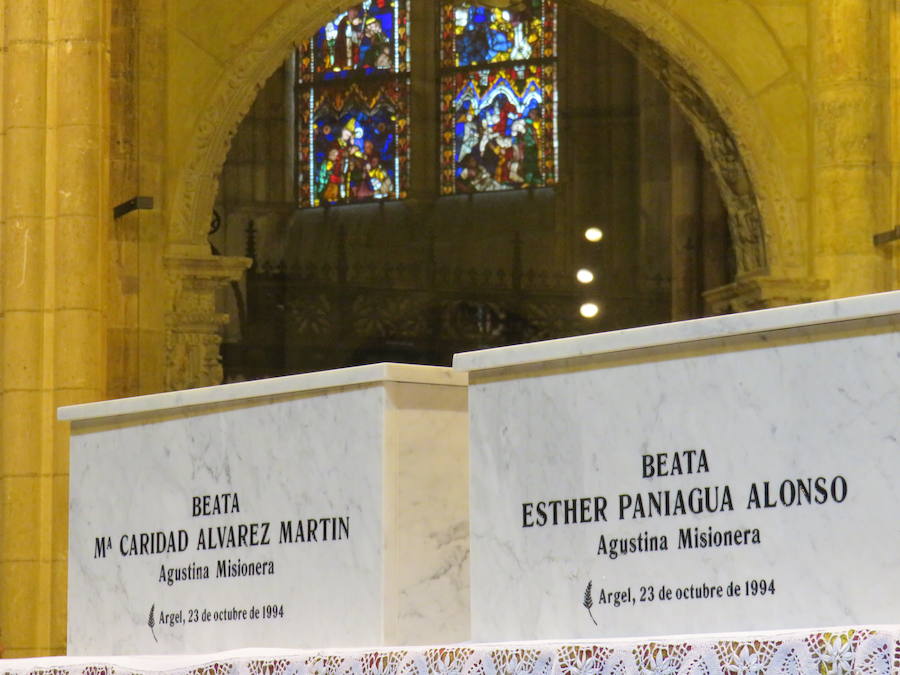 Fotos: Acto de acción de gracias en León