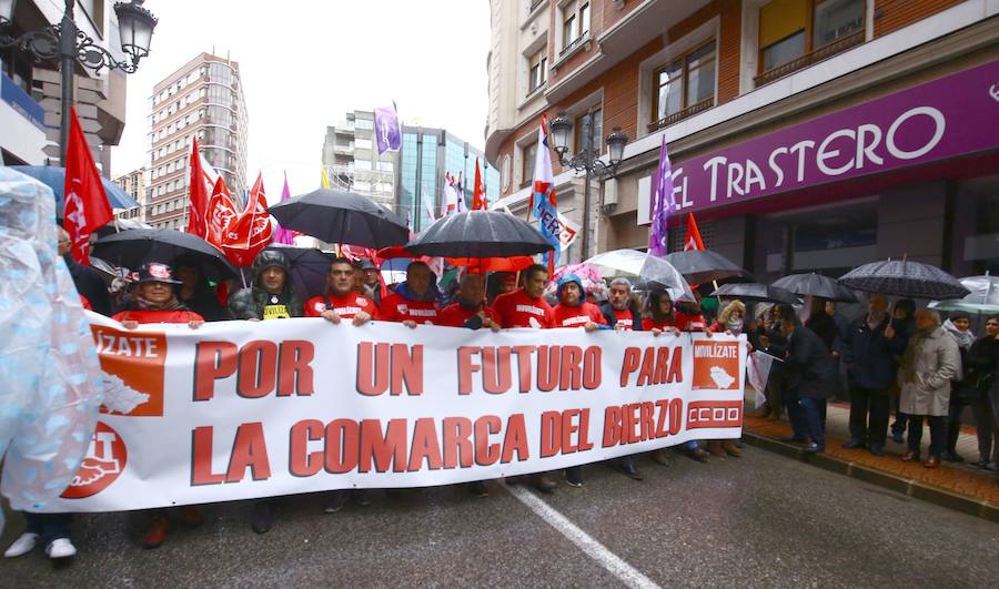 Tramo de la manifestación. 