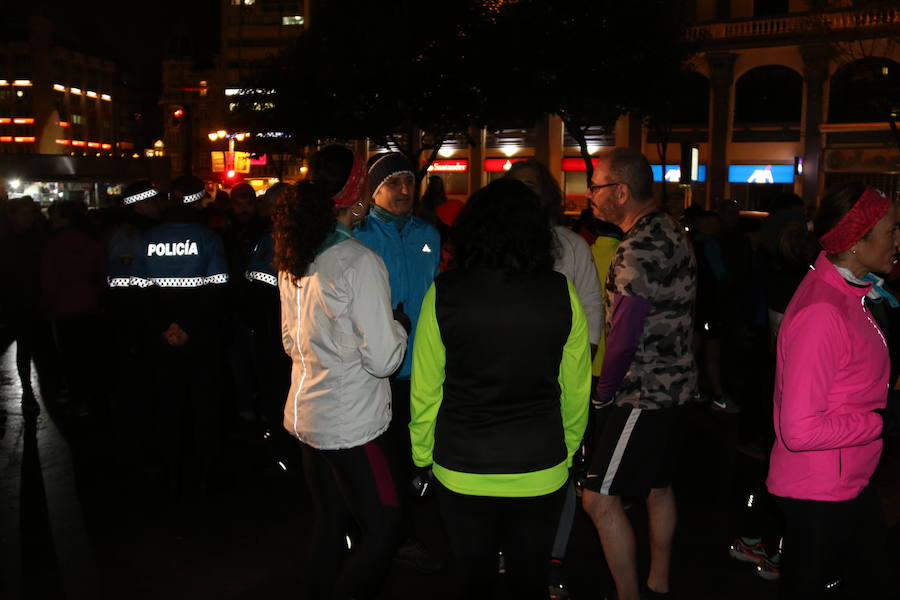 Fotos: Carrera de protesta por el asesinato de Laura Luelmo