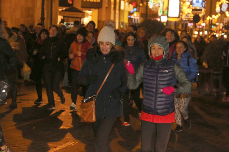 Fotos: Carrera de protesta por el asesinato de Laura Luelmo