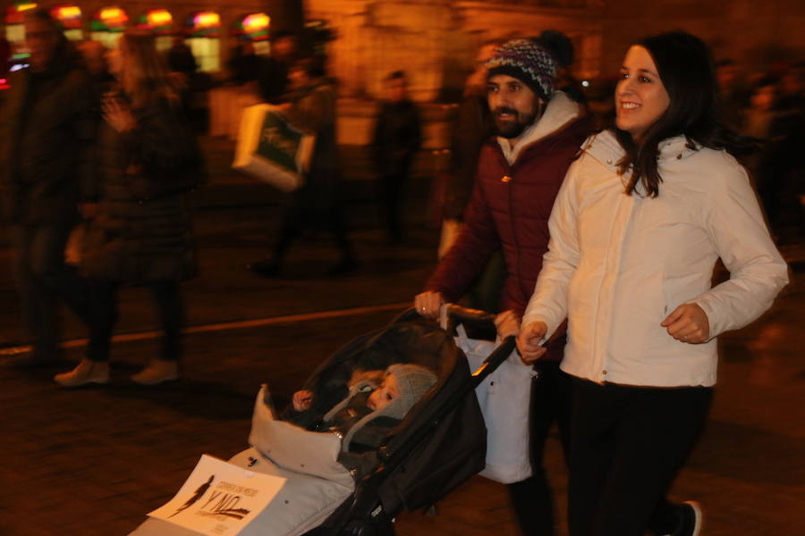 Fotos: Carrera de protesta por el asesinato de Laura Luelmo