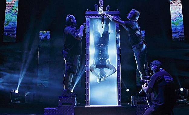 Basso, durante una actuación.