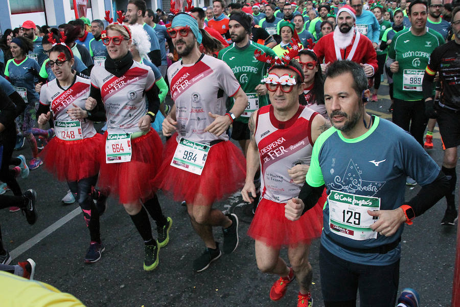 Fotos: Otra visión de la San Silvestre de León