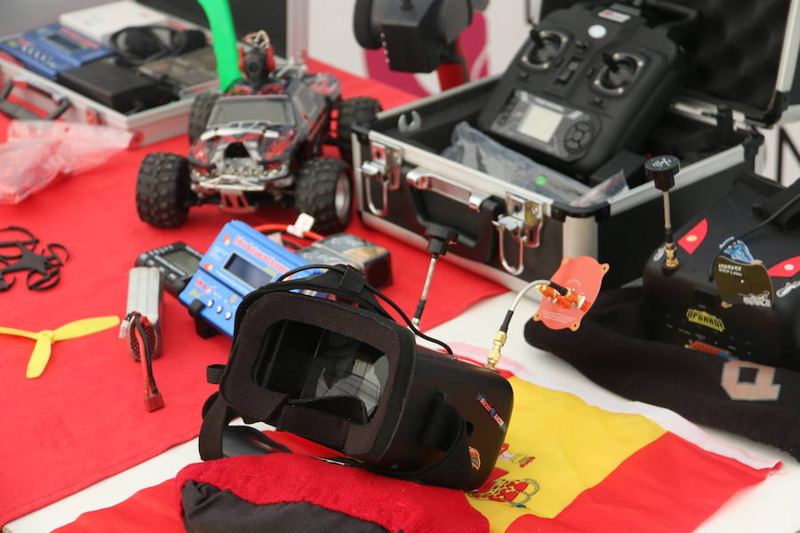 Fotos: Los drones protagonistas de la Navidad en Valverde de la Virgen