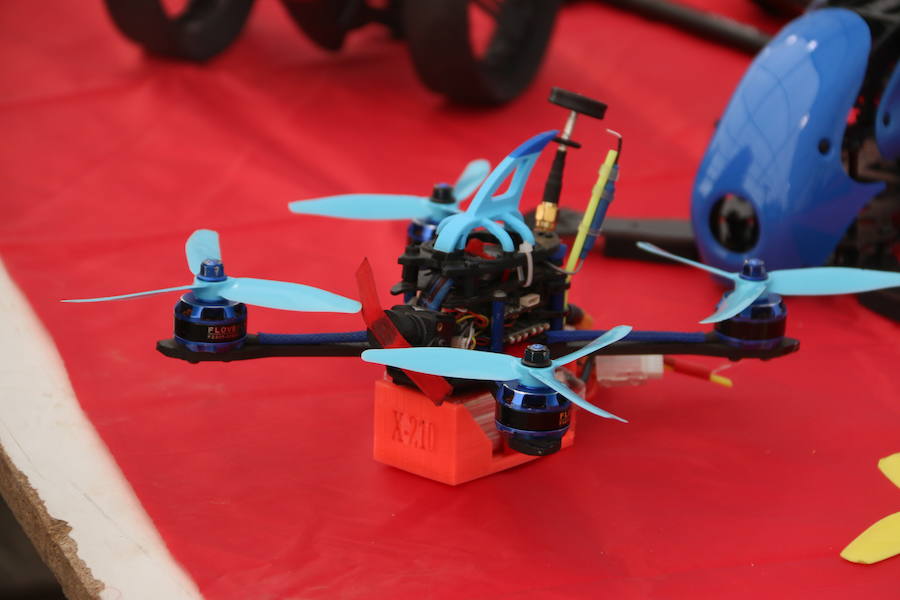 Fotos: Los drones protagonistas de la Navidad en Valverde de la Virgen