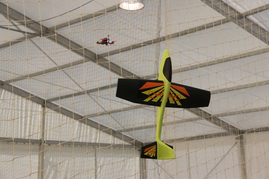 Fotos: Los drones protagonistas de la Navidad en Valverde de la Virgen