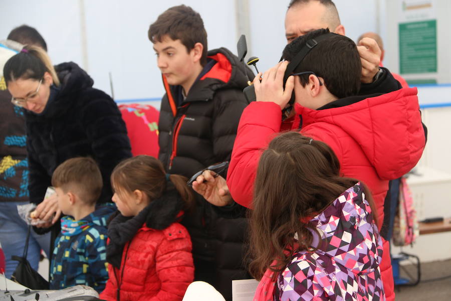 Fotos: Los drones protagonistas de la Navidad en Valverde de la Virgen