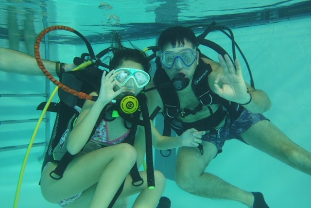 Fotos: Buceo solidario en León